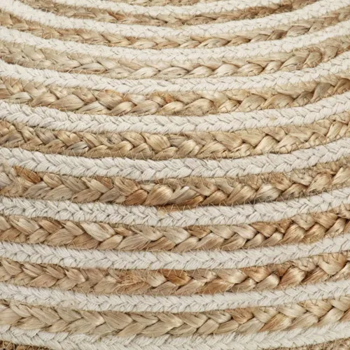 Ručno rađeni tabure od jute 40 x 45 cm - Smeđa 40 x 45 cm 1 Cijena