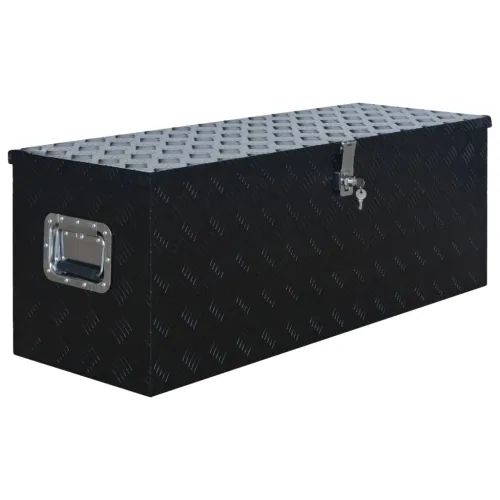 Aluminijska kutija 1085 x 370 x 400 mm crna Cijena