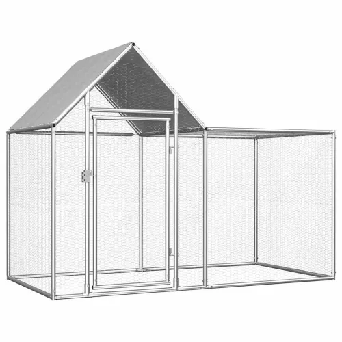 Kokošinjac od pocinčanog čelika 2 x 1 x 1,5 m - 2 x 1 x 1.5 m Cijena
