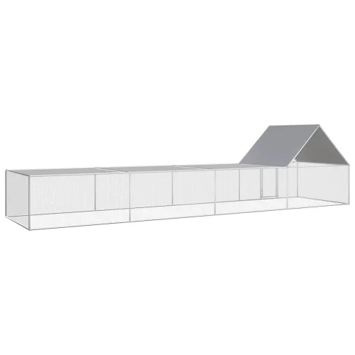 Kokošinjac od pocinčanog čelika 8 x 2 x 2 m - 8 x 2 x 2 m Cijena