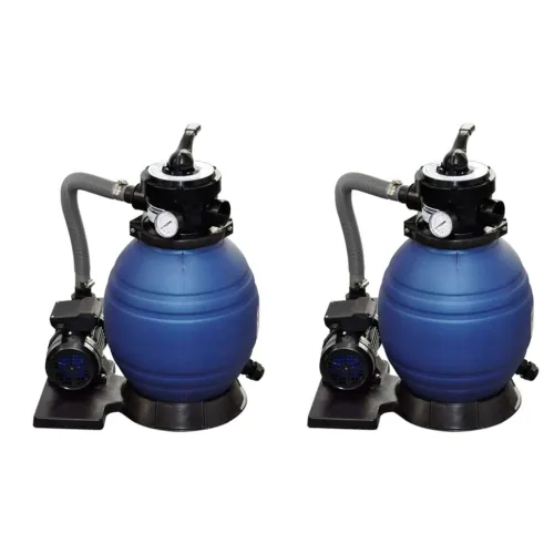 Crpke s pješčanim filtrom 2 kom 400 W 11 000 L/h - 2 2 Cijena