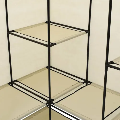 282451 Corner Wardrobe Cream 130x87x169 cm - Krema 1 1 Cijena