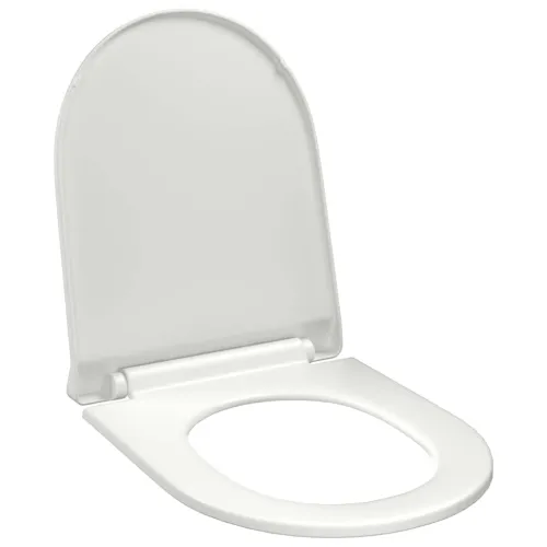 Daska za wc - Toaletna daska s mekim zatvaranjem i brzim otpuštanjem bijela - Bijela 46 x 36.5 cm(110 - 170 mm) 1 Bijela Cijena