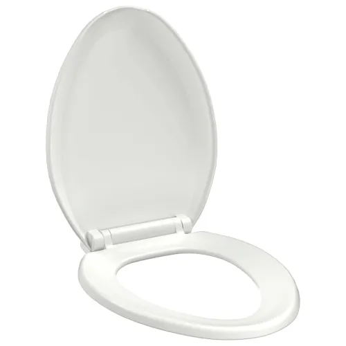 Daska za wc - Toaletna daska s mekim zatvaranjem i brzim otpuštanjem bijela - Bijela 47 x 35 cm 1 Bijela Cijena