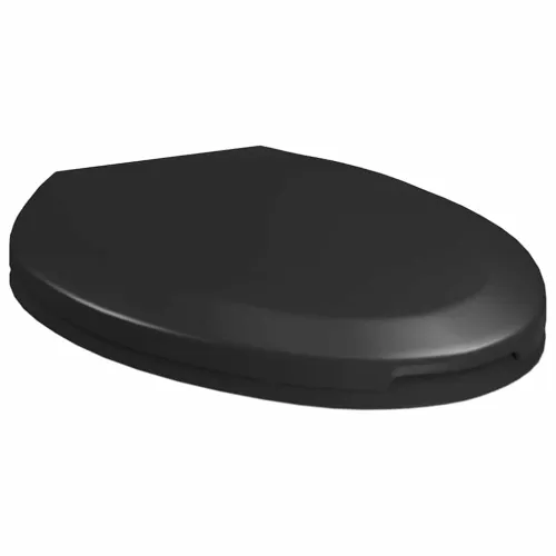 Daska za wc - Toaletna daska s mekim zatvaranjem i brzim otpuštanjem crna - Crna 47 x 35 cm Cijena