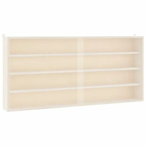 Drvena kolekcionarska vitrina s vratima 80x8,5x37 cm - 80 x 8.5 x 37 cm 1 1 Cijena