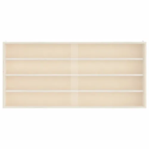 Drvena kolekcionarska vitrina s vratima 80x8,5x37 cm - 80 x 8.5 x 37 cm 1 1 Cijena
