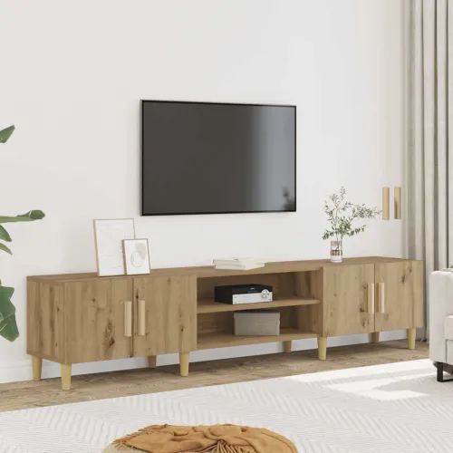 TV ormarić boja hrasta artisan 180x31,5x40 cm konstruirano drvo - Hrast artisan Cijena