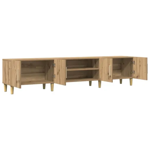 TV ormarić boja hrasta artisan 180x31,5x40 cm konstruirano drvo - Hrast artisan Cijena