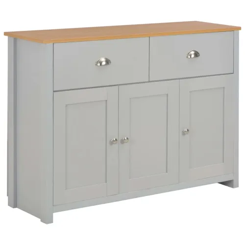 Komoda siva 112 x 35 x 81 cm - 1 112 cm Cijena