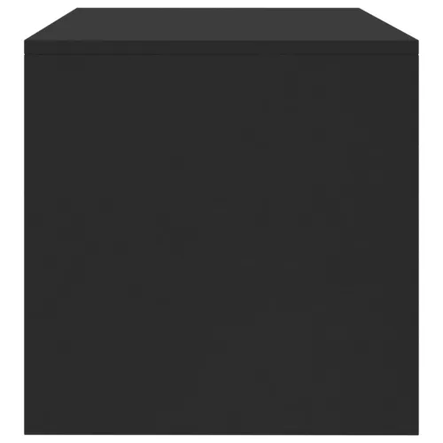 TV ormarić crni 120 x 40 x 40 cm konstruirano drvo - Crna 1 Cijena