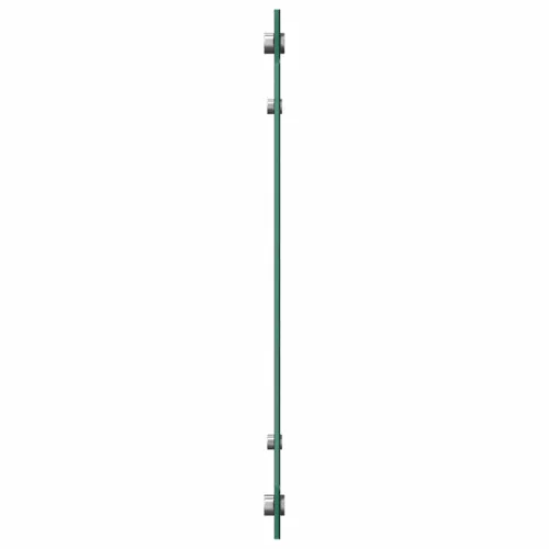 Kuhinjska zaštita od prskanja crna 70 x 50 cm kaljeno staklo - Crna 70 x 50 x 0.6 cm 1 Cijena