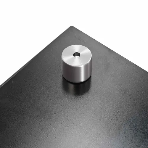 Kuhinjska zaštita od prskanja crna 70 x 50 cm kaljeno staklo - Crna 70 x 50 x 0.6 cm 1 Cijena
