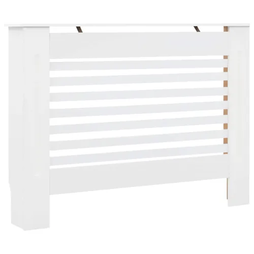 Maska za radijator - Pokrov za radijator bijeli 112 x 19 x 81,5 cm MDF - Bijela 112 x 19 x 81.5 cm 1 Bijela Cijena