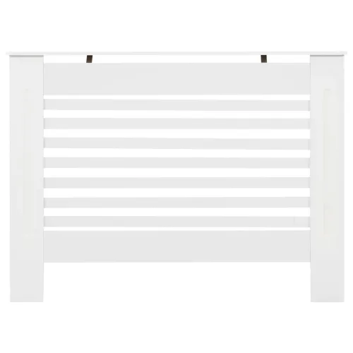 Maska za radijator - Pokrov za radijator bijeli 112 x 19 x 81,5 cm MDF - Bijela 112 x 19 x 81.5 cm 1 Bijela Cijena