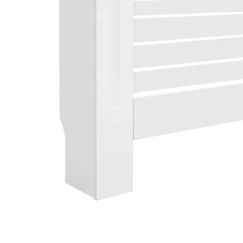 Maska za radijator - Pokrov za radijator bijeli 152 x 19 x 81,5 cm MDF - Bijela 152 x 19 x 81.5 cm 1 Cijena