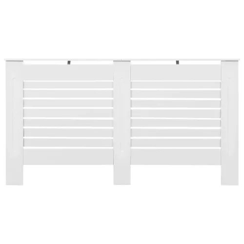 Maska za radijator - Pokrov za radijator bijeli 152 x 19 x 81,5 cm MDF - Bijela 152 x 19 x 81.5 cm 1 Cijena