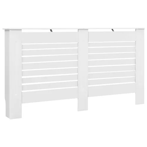 Maska za radijator - Pokrov za radijator bijeli 152 x 19 x 81,5 cm MDF - Bijela 152 x 19 x 81.5 cm 1 Bijela Cijena