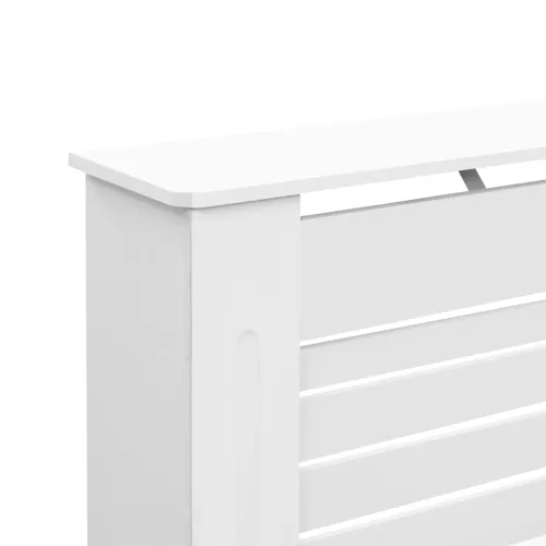 Maska za radijator - Pokrov za radijator bijeli 152 x 19 x 81,5 cm MDF - Bijela 152 x 19 x 81.5 cm 1 Cijena
