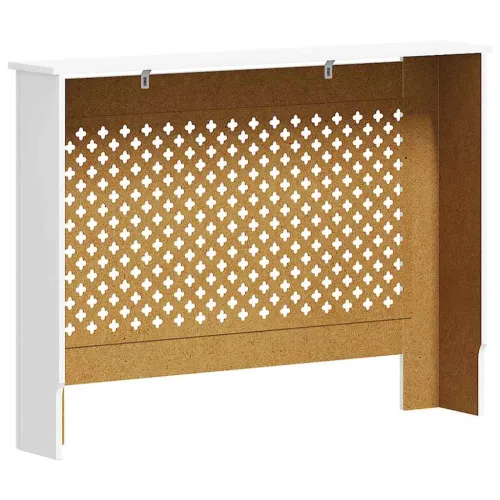 Maska za radijator - Pokrov za radijator bijeli 112 x 19 x 81,5 cm MDF - Bijela 112 x 19 x 81.5 cm 1 Bijela Cijena