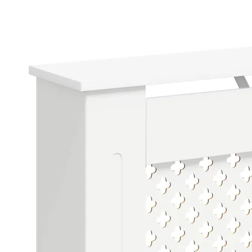 Maska za radijator - Pokrov za radijator bijeli 112 x 19 x 81,5 cm MDF - Bijela 112 x 19 x 81.5 cm 1 Bijela Cijena