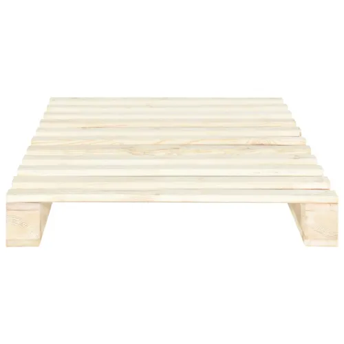 Okvir za krevet od paleta od masivne borovine 90 x 200 cm - Boja drva 90 x 200 cm Cijena