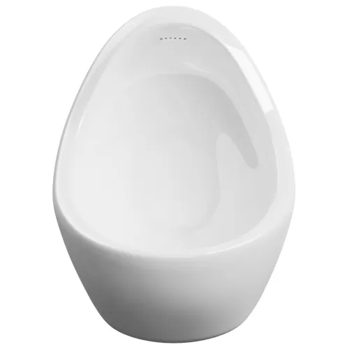 Zidni pisoar s ventilom za ispiranje keramički bijeli - Bijela jaje Cijena