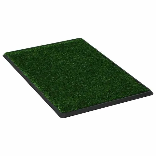 Toalet za ljubimce s pladnjem i travom zeleni 76 x 51 x 3 cm - 76 x 51 x 3 cm 1 Cijena