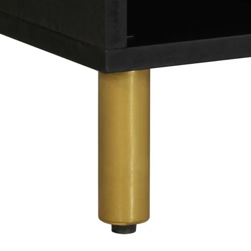 TV ormarić crni 80x33x46 cm od konstruiranog drva Cijena