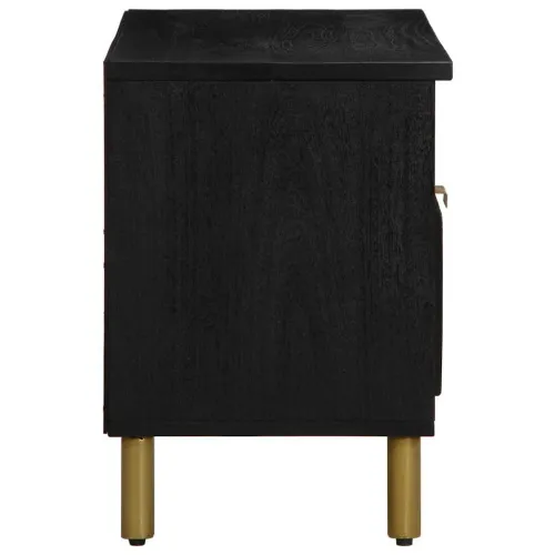 TV ormarić crni 80x33x46 cm od konstruiranog drva Cijena