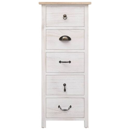 Bočni ormarić 35 x 25 x 87 cm od drva paulovnije - 35 x 25 x 87 cm 1 35 x 25 x 87 cm Cijena
