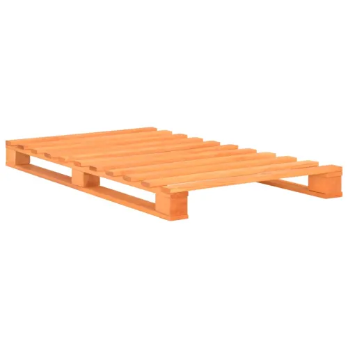 Okvir za krevet od paleta od masivne borovine smeđi 90 x 200 cm - Smeđa 90 x 200 cm Cijena