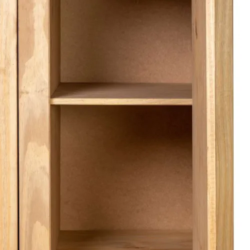 Ormar od borovine s 3 vrata 118x50x171,5 cm asortiman Panama - Smeđa 118 x 50 x 171.5 cm 1 1 Cijena