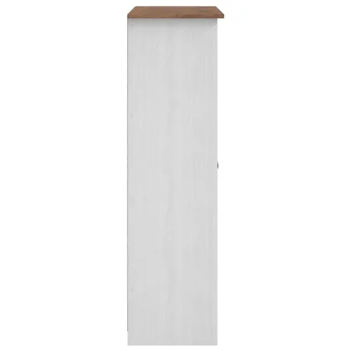 Ormar od borovine s 3 vrata bijeli 118 x 50 x 171,5 cm Panama - Bijela 118 x 50 x 171.5 cm 1 1 Cijena