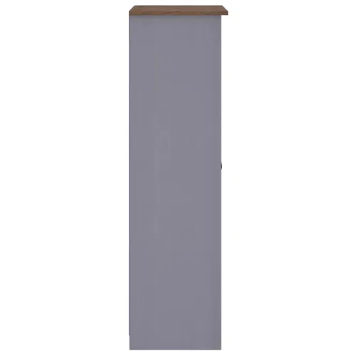 Ormar od masivne borovine sivi 80x50x171,5 cm asortiman Panama - Siva 80 x 50 x 171.5 cm 1 1 Cijena