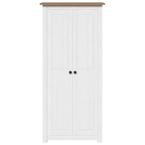 Ormar bijeli 80x50x171,5 cm masivna borovina asortiman Panama - Bijela 80 x 50 x 171.5 cm 1 1 Cijena