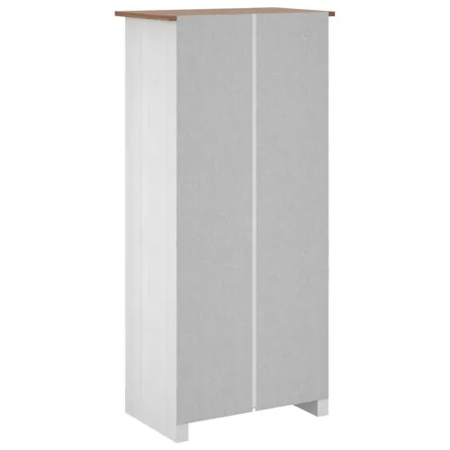 Ormar bijeli 80x50x171,5 cm masivna borovina asortiman Panama - Bijela 80 x 50 x 171.5 cm 1 1 Cijena