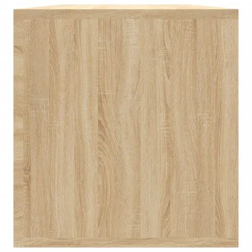 Stalak za ploče - Kutija za pohranu vinilnih ploča boja hrasta 71x34x36 cm drvena - sonoma hrast 1 Sonoma hrast Cijena