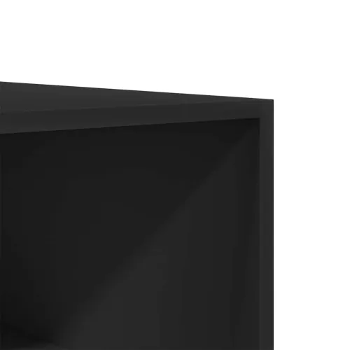 Ormar crni 100 x 50 x 200 cm od konstruiranog drva - Crna 100 x 50 x 200 cm 1 1 Cijena