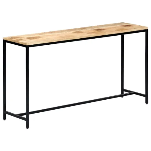 Konzolni stol od grubog masivnog drva manga 140 x 35 x 76 cm - 140 x 35 x 76 cm Cijena