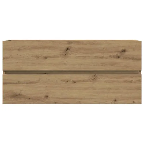 Ormarić za Lavabo - Umivaonik boja hrasta artisan 100x38,5x45 cm drveni - Hrast artisan 100 x 38.5 x 45 cm Cijena