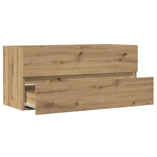 Ormarić za Lavabo - Umivaonik boja hrasta artisan 100x38,5x45 cm drveni - Hrast artisan 100 x 38.5 x 45 cm Cijena