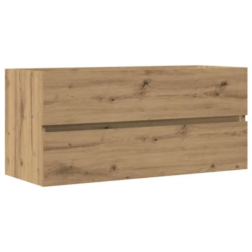 Ormarić za Lavabo - Umivaonik boja hrasta artisan 100x38,5x45 cm drveni - Hrast artisan 100 x 38.5 x 45 cm Cijena