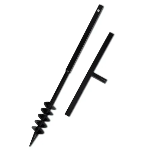 Bušilica za zemlju s ručkom i svrdlom 120mm duple spirale čelična crna - 80 mm 1 80 mm Cijena