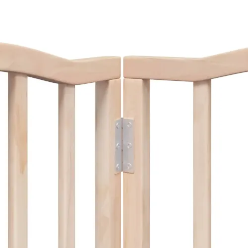 Vrata za pse s vratašcima 15 panela sklopiva 750 cm drvo topole - Prirodna 50 x 90 x 2 cm 15 Cijena