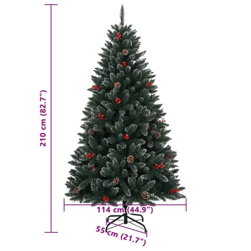Umjetno božićno drvce s 300 LED žarulja 210 cm - 210 cm s LED svjetlima Cijena