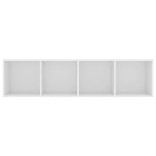 Ormarić za knjige/TV bijeli 143 x 30 x 36 cm - Bijela Cijena