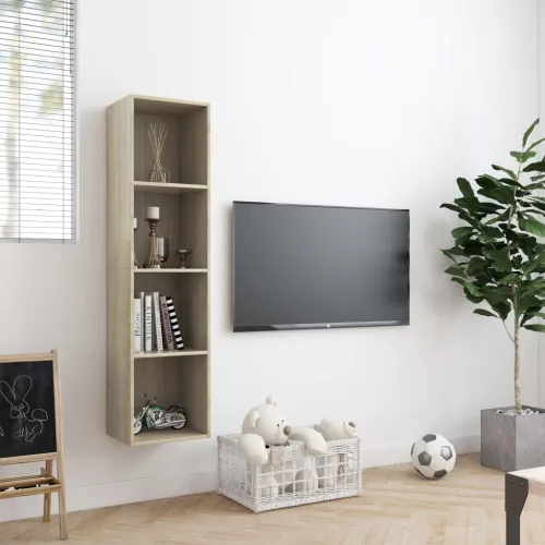 Ormarić za knjige/TV boja hrasta sonome 143 x 30 x 36 cm - Sonoma hrast Cijena