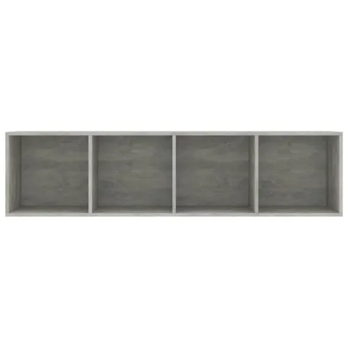 Ormarić za knjige/TV siva boja betona 143 x 30 x 36 cm - Beton siva Cijena