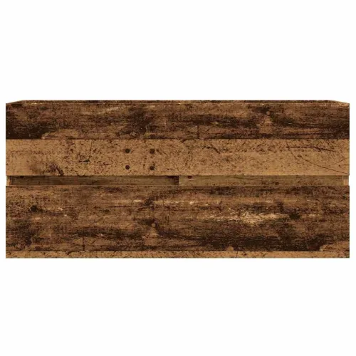 Ormarić za Lavabo - Umivaonik boja drva 100x38,5x45 cm konstruirano drvo - Staro drvo 100 x 38.5 x 45 cm Cijena